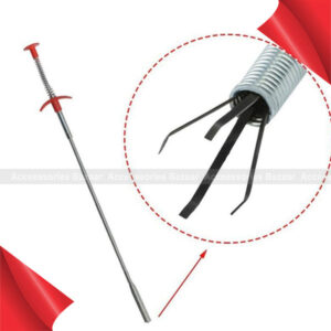 Long Reach Flexible Claw Screw Drain Sink Key Pick Up Tool Grabber Cleaner