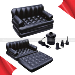 Bestway Air Sofa Cum 5 in 1 Double Multi-Functional Couch